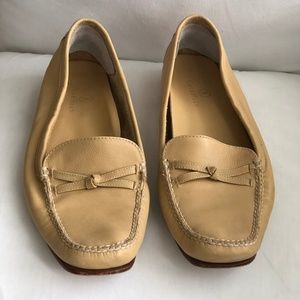 Cole Haan leather square toe loafers 9